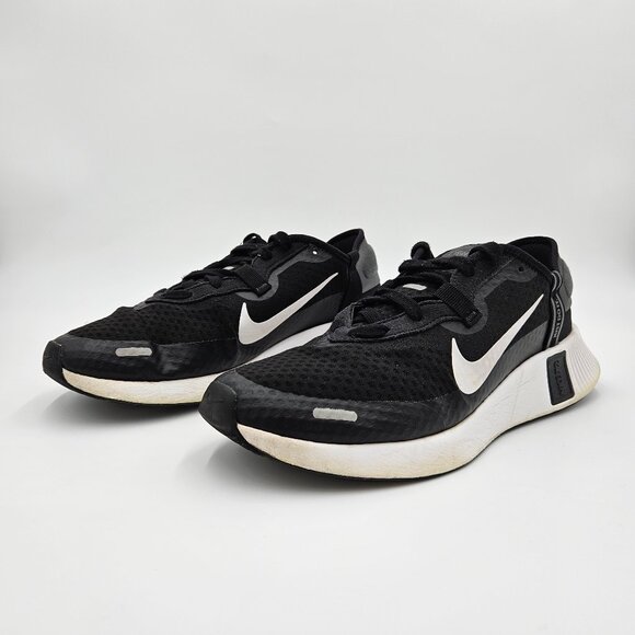 Nike Men’s Reposto Running Shoes Athletic Black White CZ5631-012 Size 9.5 - Picture 1 of 16